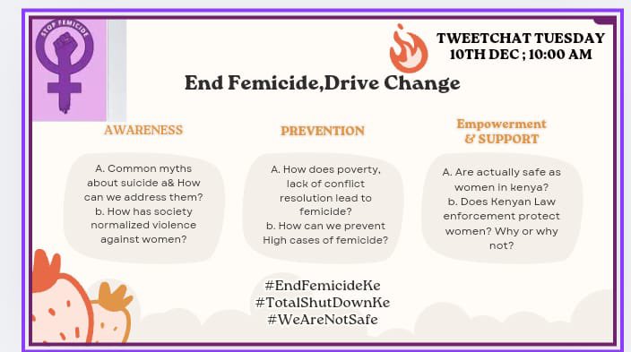 faithagumya's tweet image. Honored to be a part of this. This is a topic so close to my heart, it's time to raise our voices for those who can’t. Together, we can create a safer future for women everywhere. Join me this Tuesday.
#EndFemicideKe
#IAmSorry
#TotalShutDownKe
#WeAreNotSafe