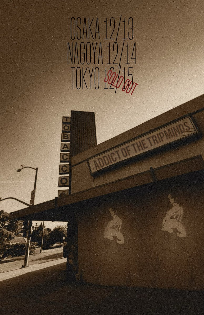 zdcbO4bWYC1mWUS's tweet photo. ADDICT OF THE TRIP MINDS
いよいよ今週末から始まる東名阪ツアー
是非！
お待ちしてます🎵

ローチケにて一般発売中！
https://t.co/NX00J1uHgP https://t.co/rLr1bkAEl7