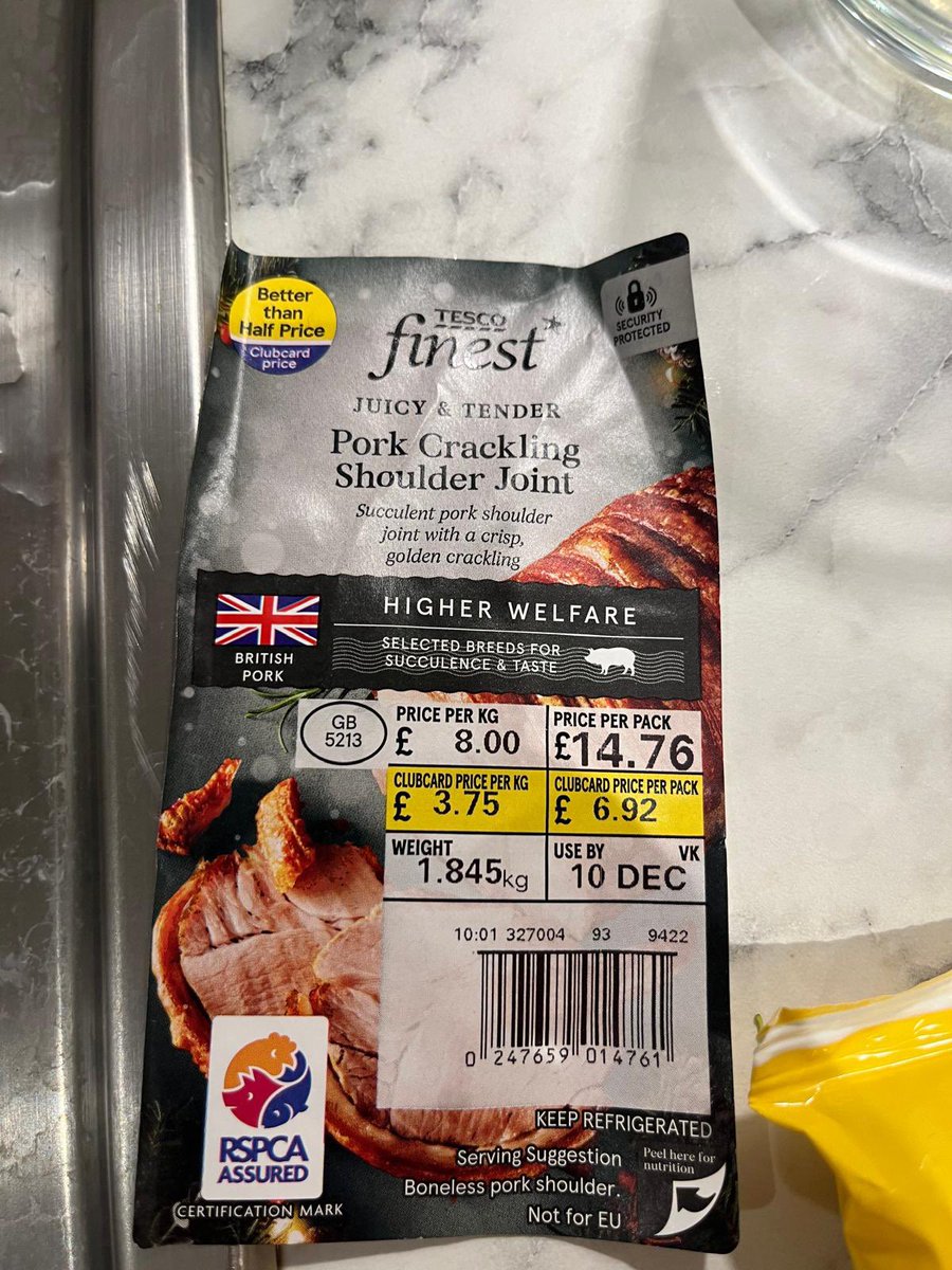 welford85's tweet photo. Also, my husband ate a piece of pork as we were carving it and is now worried he is going to be ill. See attached photos of the grim meat. 3/3 https://t.co/FkK9q3O6Oo