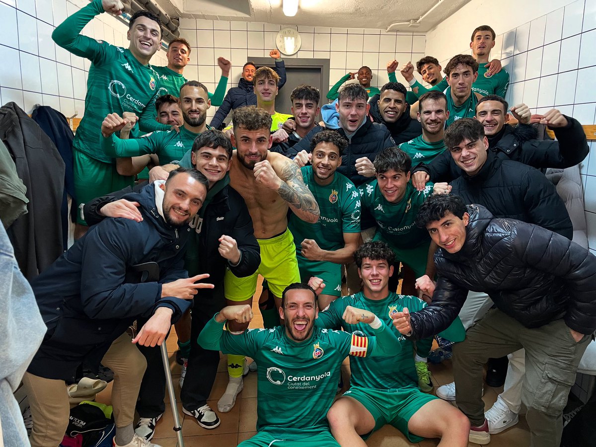 CERDANYOLA VALLÈS FC 💚 tweet media
