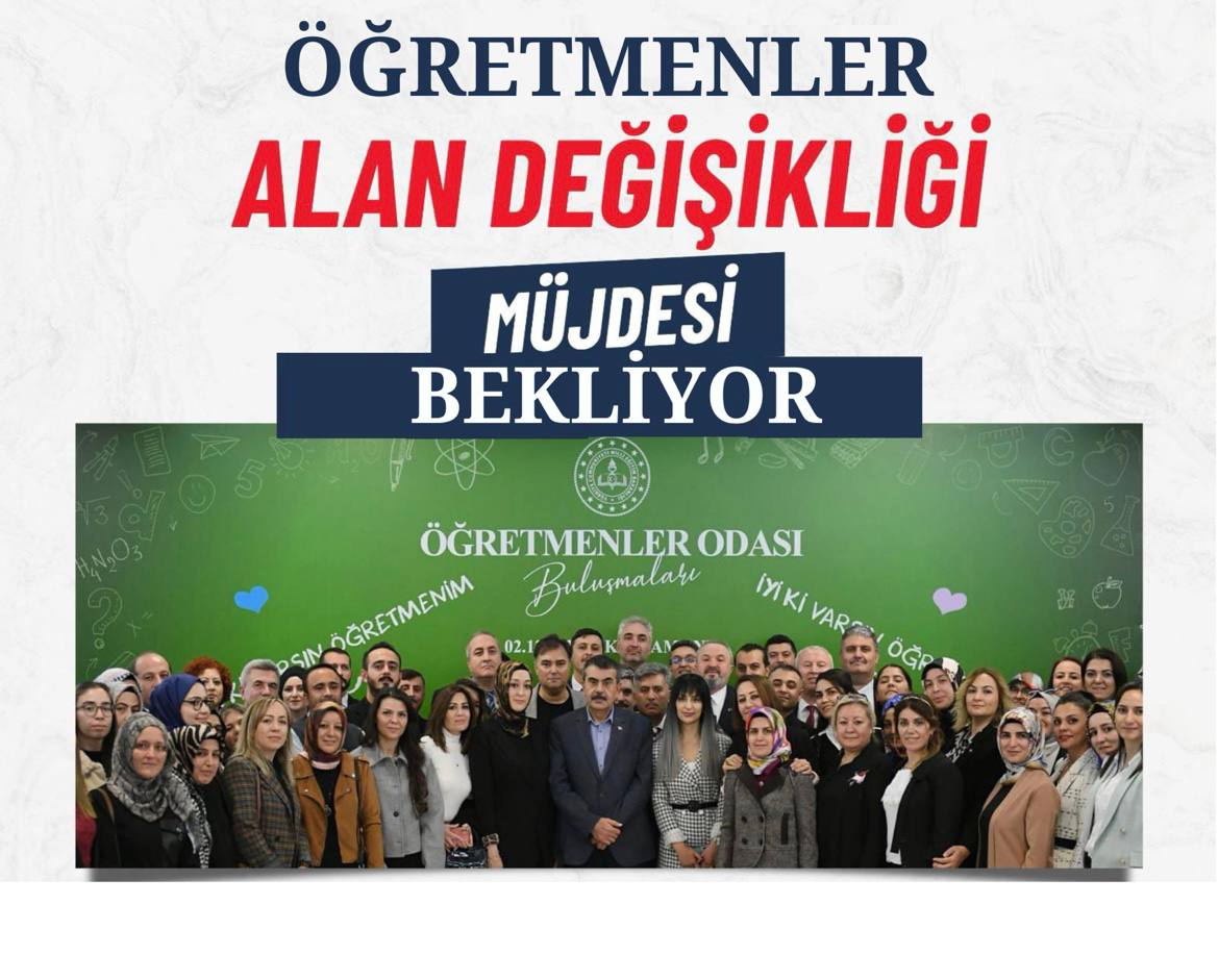 İhtiyaç, liyakat, hak, talep, diploma VAR ✔️

Masraf, kimsenin hakkına geçmek, maliyeye külfet, eğitime zararı YOK ✔️ 

İl dışı başta olmak üzere, sınırlama olmaksızın kılavuz yayınlanmalı..
<a href="/Yusuf__Tekin/">Yusuf Tekin</a>
<a href="/tcmeb/">Millî Eğitim Bakanlığı</a>
#AlanDeğişikliği
