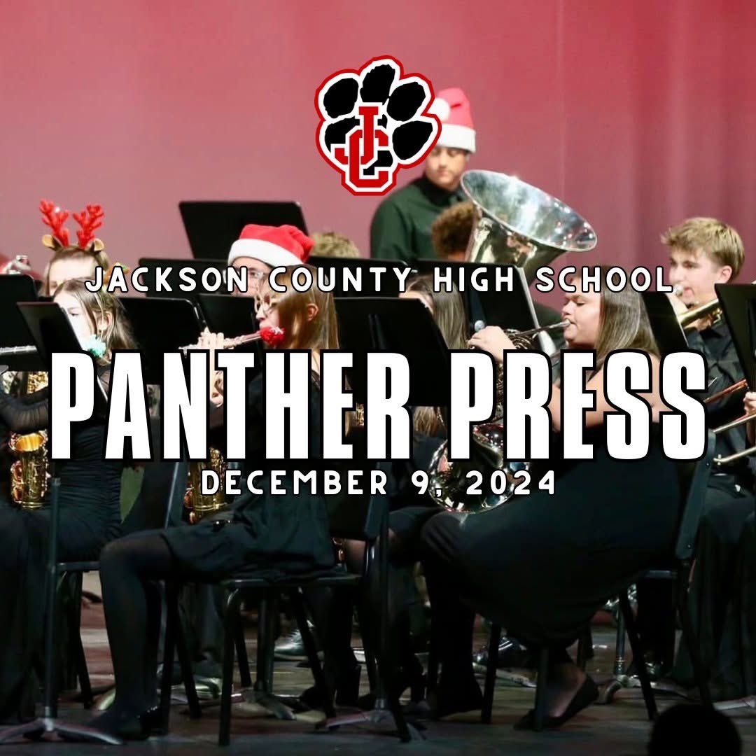The Dec. 8, 2024, JCHS Panther Press is here!

Get the latest updates, event news, and the full testing schedule as EOCs start Monday and Finals approach.

🔗 bit.ly/jaxco24-25

#ProudtobeJC