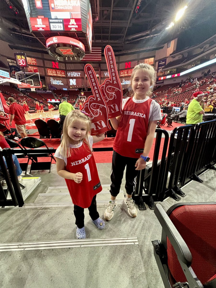 Go Big Red! #Huskers <a href="/HuskerWBB/">Nebraska Women's Basketball</a>