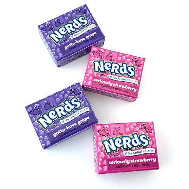 Nothin quite like dumping a mini box of nerds into ur mouth