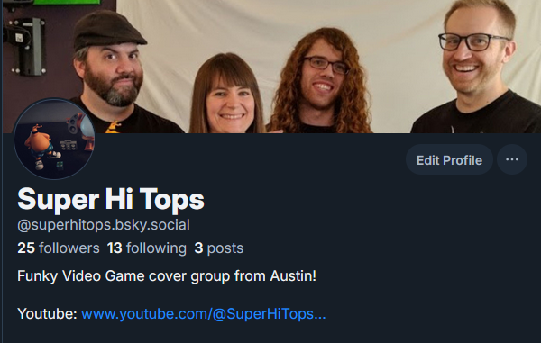 Hey friends! Just a reminder that we're over there now! We won't be posting over here anymore soon!

We just announced our next Austin show there as well! It's Dec 20th at Kick Butt Coffee! Follow us at the good place to find out more <3