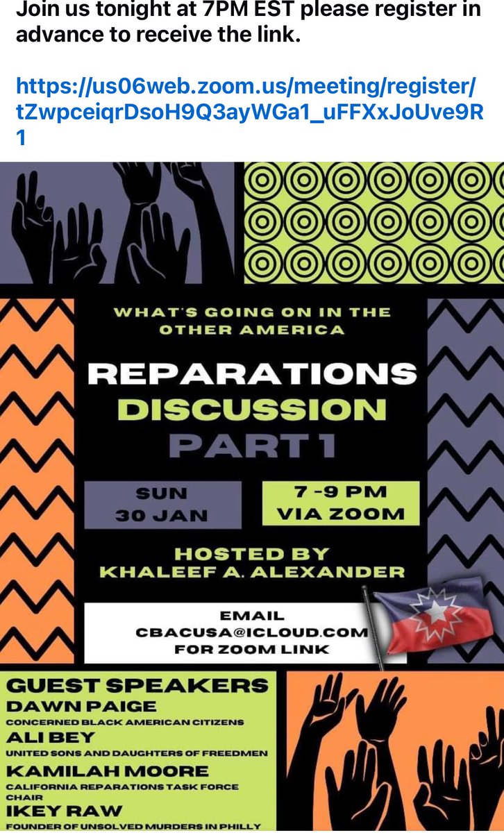 CCEJ40's tweet photo. Wow, look at this blast from the past that popped up on Facebook. My, how times have changed. Dunno for better or worse. But, I do think we have become a mosaic that now fits together into one comprehensive cohesive piece.  BANF Reparations Now

@facts215_ @KamilahVMoore #AliBey https://t.co/sjlusLGVUY