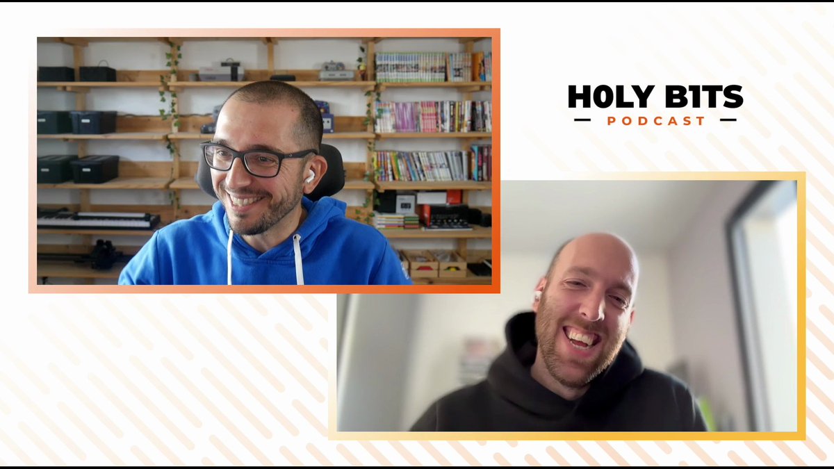 Airben's tweet photo. L'épisode 5 du podcast #Holybits est désormais dispo en replay !
On y parle entre autres d'IA dans le JV, de @TwitchFR et de cloud gaming avec @Paduction
🟣 Apple Podcasts : https://t.co/Xe02AHiWlU
🟢 Spotify : https://t.co/VFR5u19vEA https://t.co/aU2fepYK1J