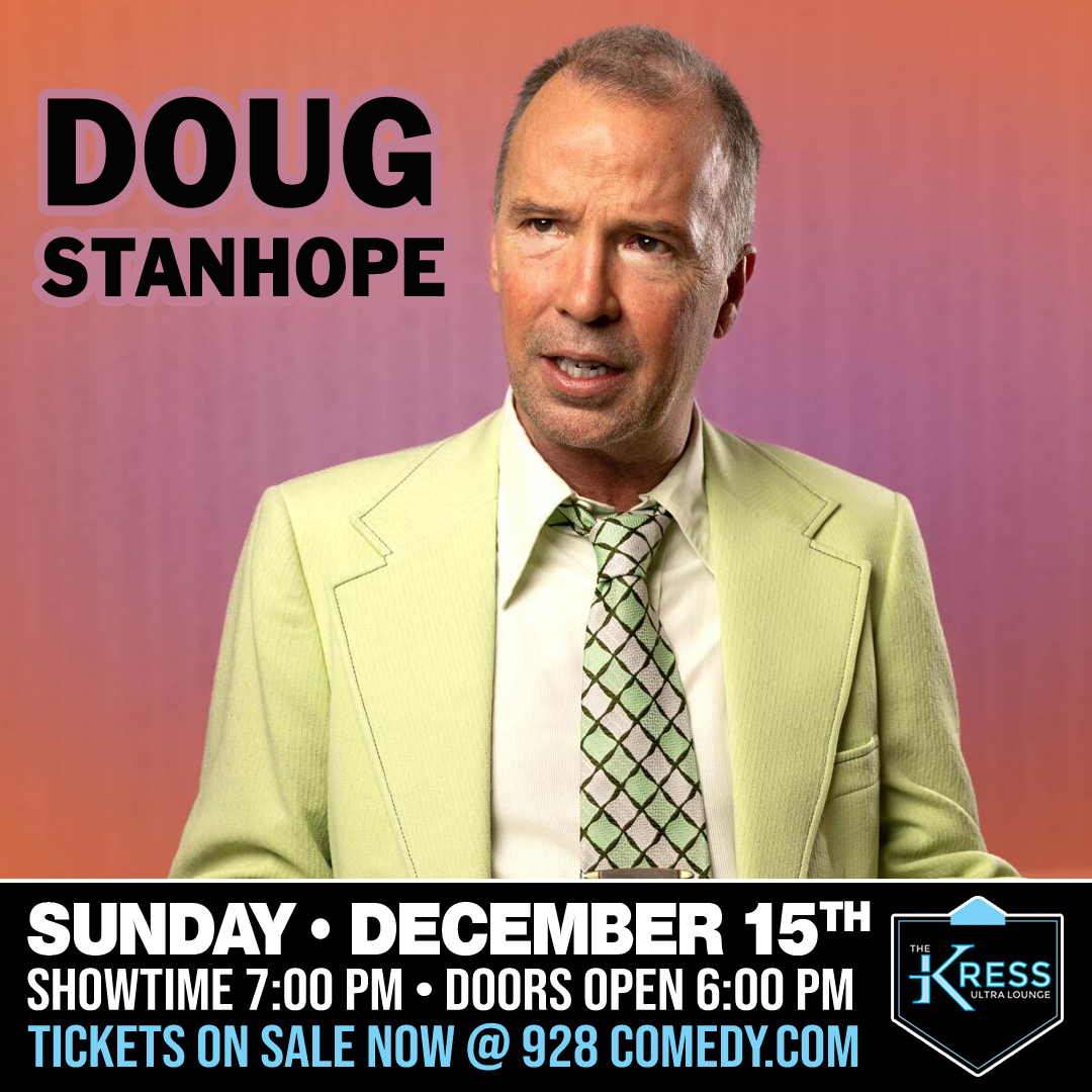 Doug Stanhope <a href="/DougStanhope/">Doug Stanhope</a> headlines <a href="/thekressyuma/">The Kress</a>! We are in for an epic time with a stand-up comedy show and live podcast recording. Sunday, December 15th!
Tickets are on sale now. Link in bio.
#928comedy #standup #yuma #yumaaz #azcomedy