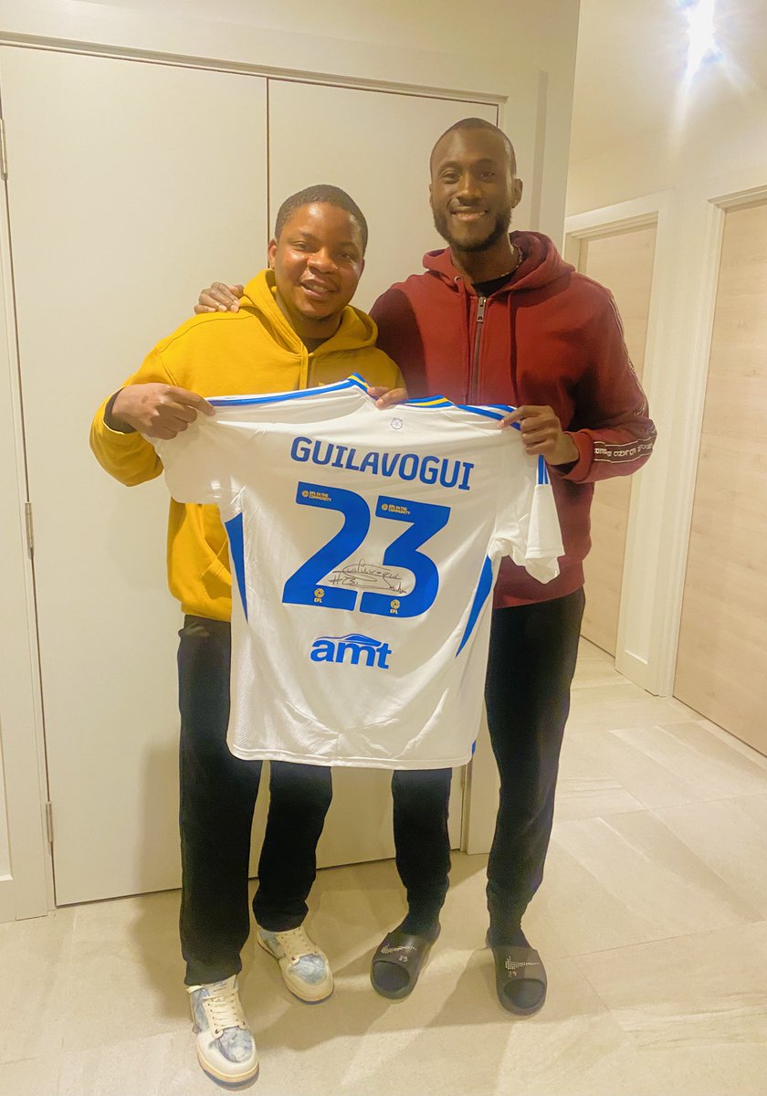 abdulbhaqqi's tweet photo. It was an Honour to spend meaningful time with my big brother former France international midfielder  @JossGuilavogui now at @LUFC in the @EFL . After successful years in the
 @Bundesliga_EN .Happy to have the @VfL_Wolfsburg legend in England @victorosimhen9 https://t.co/Ecz6PbaSL3