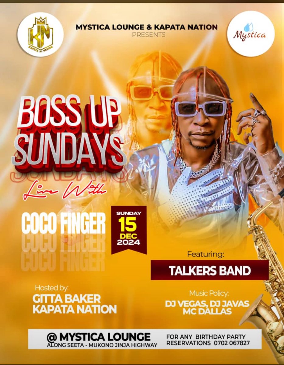 mysticalounge's tweet photo. Come this Sunday in  December 💯💯💯💯💯💪 https://t.co/PG3Uju3waA