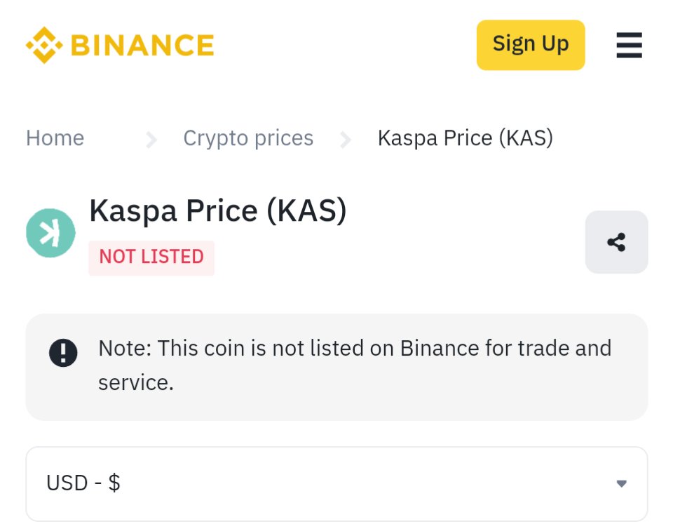 12StringCara's tweet photo. @binance Well I'd buy Kaspa, but I go to your website, there appears to be an error. I don't see where I can swap Bitcoin for Kaspa. Please fix. https://t.co/iF3MjjZeXD