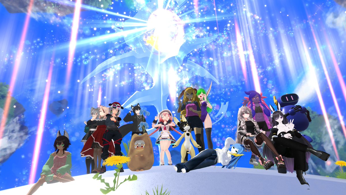 GlueIsRequired's tweet image. Day 2 of Vket 2024 Winter 🚀🪐🤖
Starship Orchestra PART2 -To Home Afar- ✅
Lost Civilization Argdella 🔜
We visited a cult.
#Vket #VketPhoto #Vket2024Winter #VRChat