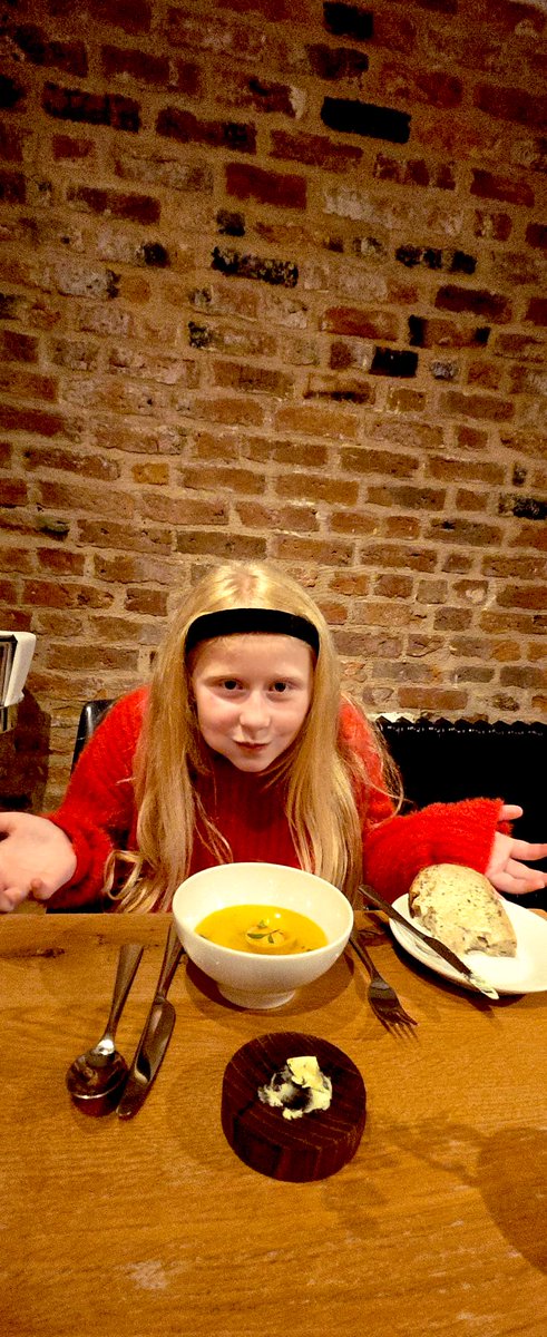 AmandaHerrity's tweet photo. Thanks to all the staff @TheBarnMH, H loved her first experience of dining in a Michelin restaurant. https://t.co/veNNqvVa2q
