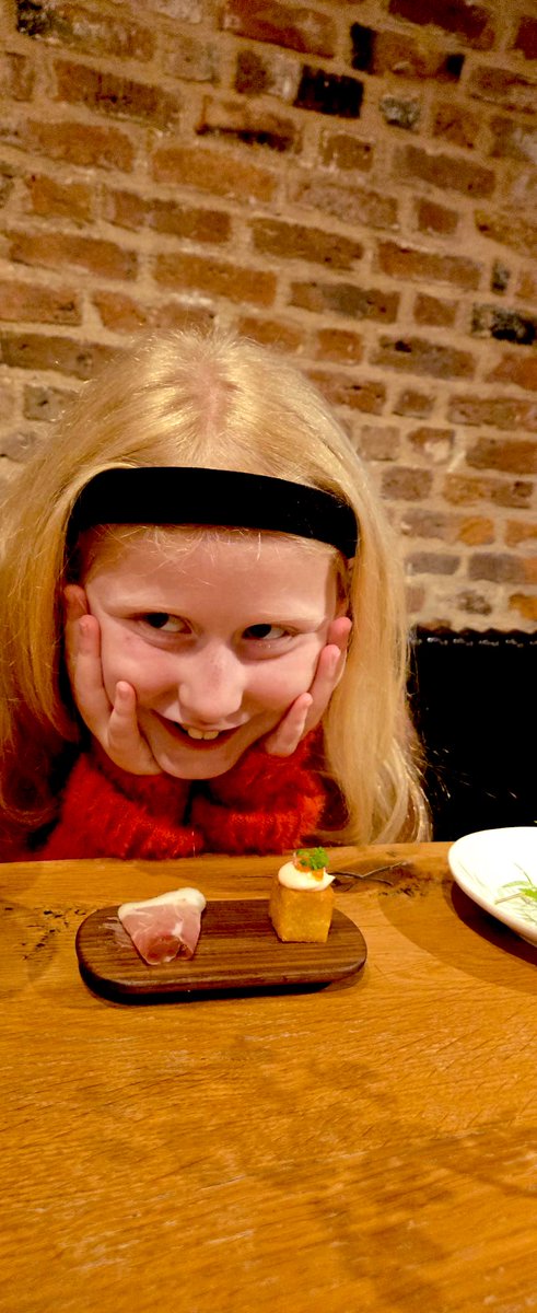 AmandaHerrity's tweet photo. Thanks to all the staff @TheBarnMH, H loved her first experience of dining in a Michelin restaurant. https://t.co/veNNqvVa2q