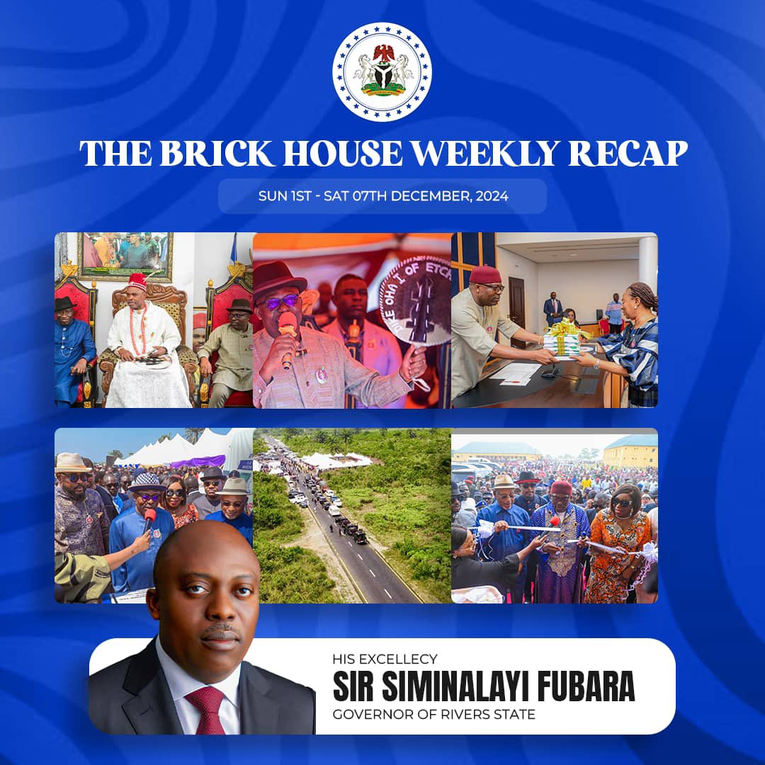 nairadiary's tweet photo. The Brick House Weekly Recap

#GovSimFubara #RiversStateGov #PortHarcourt https://t.co/cFghdn05mO