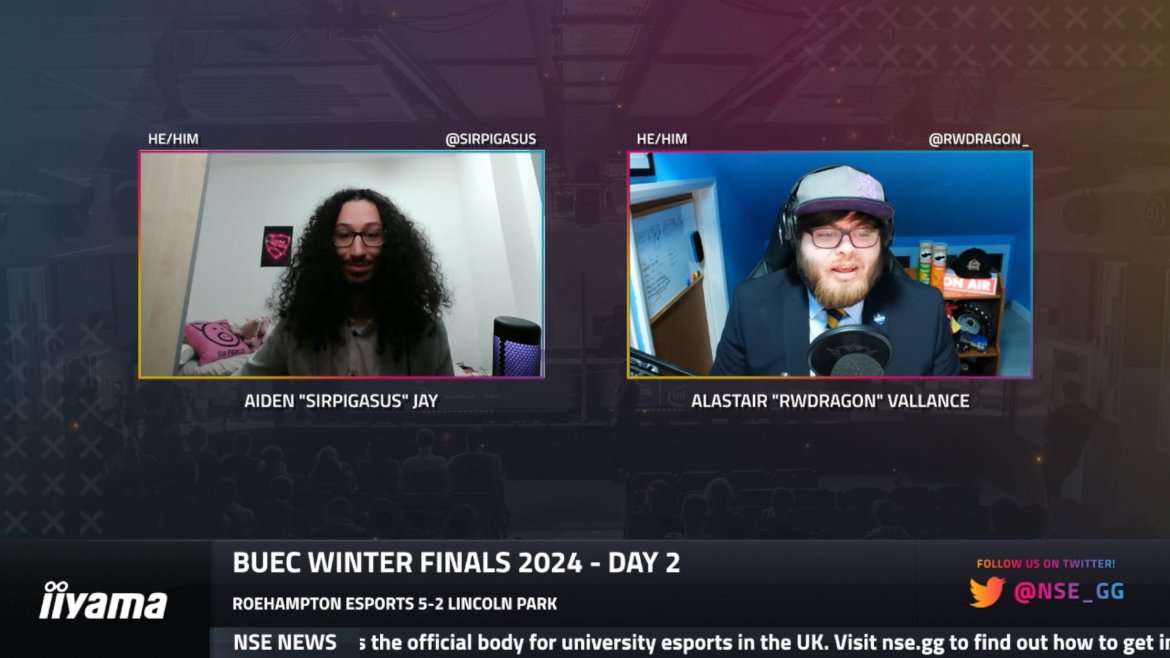 SirPigasus ππ· (@sirpigasus) on Twitter photo Banger series and a pleasure to be on the casts!
Thank you so much to:
- <a href="/nse_gg/">National Student Esports</a> for the opportunity β€οΈ
- <a href="/RwDragon_/">Alastair - RwDragon</a> for the cast ποΈ
- <a href="/AlexVide0/">Wettnoodles | Alex T-H</a> for the prod πΊ
And of course <a href="/EsportsRoe/">Roehampton Esports</a> & <a href="/lincolnesports/">Lincoln Esports</a> for the games βοΈ Banger series and a pleasure to be on the casts!
Thank you so much to:
- <a href="/nse_gg/">National Student Esports</a> for the opportunity β€οΈ
- <a href="/RwDragon_/">Alastair - RwDragon</a> for the cast ποΈ
- <a href="/AlexVide0/">Wettnoodles | Alex T-H</a> for the prod πΊ
And of course <a href="/EsportsRoe/">Roehampton Esports</a> & <a href="/lincolnesports/">Lincoln Esports</a> for the games βοΈ