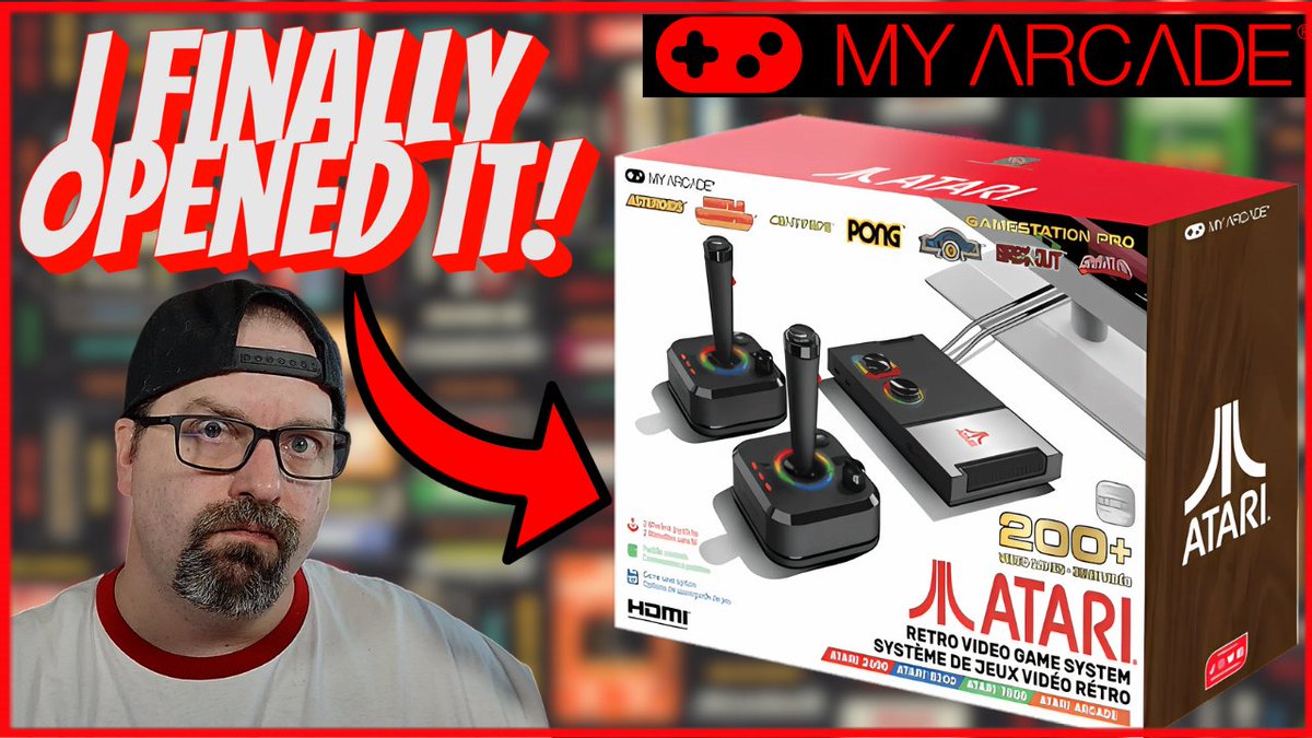 PDubsArcadeLoft's tweet photo. FINALLY! After 6 months I took the My Arcade Gamestation Pro out of the box and played it. It was everything I expected it to be - but is that good or bad? Here's my quick review and first impressions -
Watch: https://t.co/d11jdFpuIj
#MyArcade #Atari #GamestationPro https://t.co/4DMpkxou2G
