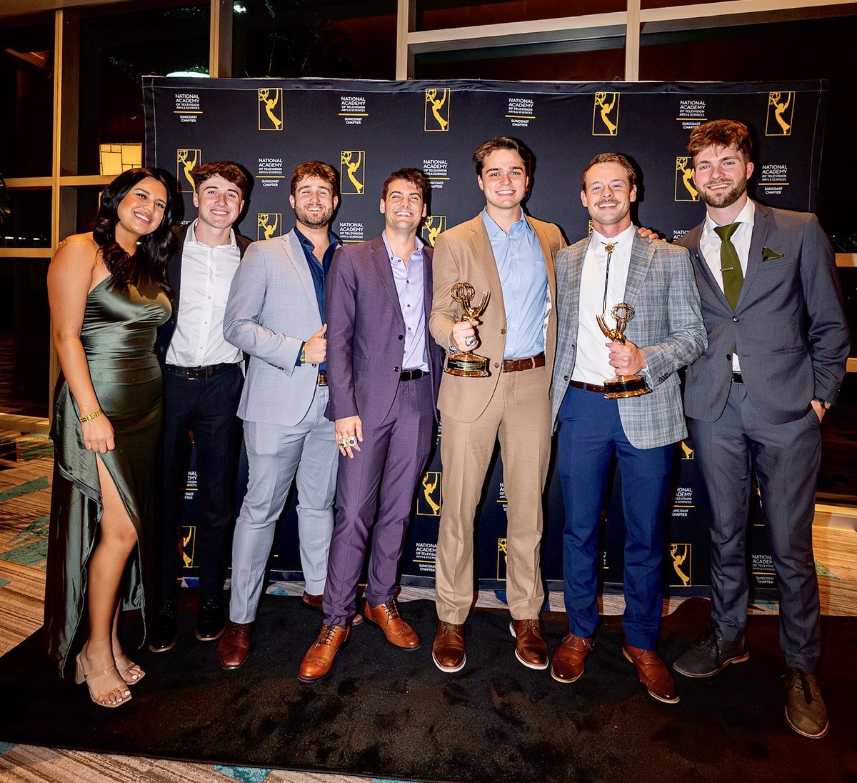 Dawson Ahrenstorff (@dahrenstorff) on Twitter photo The day I was offered my job at LSU I told <a href="/emilyvdixon/">Emily Villere Dixon</a> and <a href="/MattTornquist/">Matt Tornquist</a> that my big goal was to win an Emmy.
Awards aren’t the reason we do it all, but it’s a great opportunity to reflect on some incredible projects that we put so much time into. God is good! The day I was offered my job at LSU I told <a href="/emilyvdixon/">Emily Villere Dixon</a> and <a href="/MattTornquist/">Matt Tornquist</a> that my big goal was to win an Emmy.
Awards aren’t the reason we do it all, but it’s a great opportunity to reflect on some incredible projects that we put so much time into. God is good!