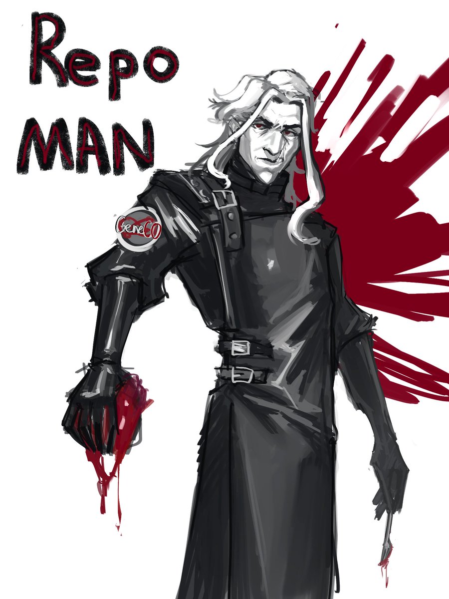 dottore as repo man from genetic opera :D

#dottore