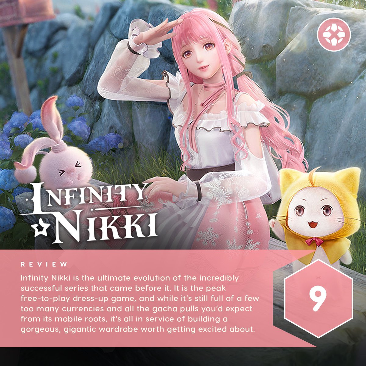 IGN's tweet photo. Infinity Nikki has deep open-world exploration, a quirky story, and some of the most beautiful in-game outfits you'll ever see.

Our review: https://t.co/jmPa1wrUSY https://t.co/aJsaptiiGu