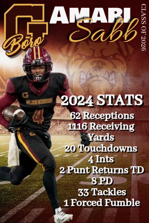 Amari Sabb (@amarisabb) on Twitter photo Junior Year
Sectional Champion
Regional Champion
State Champion
Junior Season Highlights
hudl.com/v/2QZWxY
<a href="/SWiltfong_/">Steve Wiltfong</a> <a href="/ChadSimmons_/">ChadSimmons</a> <a href="/RivalsRichie/">Richie OโLeary</a> <a href="/GregSmithRivals/">Greg Smith</a> <a href="/One11Recruiting/">One11 Recruiting</a> <a href="/alexgleitman/">Alex Gleitman</a> <a href="/mccarthy_report/">The McCarthy Report</a> <a href="/247recruiting/">247Sports Recruiting</a> <a href="/kminnicksports/">Kevin Minnick โพ๏ธ๐ถโพ๏ธ๐ถโพ๏ธ</a> <a href="/BobbyDeren/">Bobby Deren</a> <a href="/TomLoy247/">Tom Loy</a> Junior Year
Sectional Champion
Regional Champion
State Champion
Junior Season Highlights
hudl.com/v/2QZWxY
<a href="/SWiltfong_/">Steve Wiltfong</a> <a href="/ChadSimmons_/">ChadSimmons</a> <a href="/RivalsRichie/">Richie OโLeary</a> <a href="/GregSmithRivals/">Greg Smith</a> <a href="/One11Recruiting/">One11 Recruiting</a> <a href="/alexgleitman/">Alex Gleitman</a> <a href="/mccarthy_report/">The McCarthy Report</a> <a href="/247recruiting/">247Sports Recruiting</a> <a href="/kminnicksports/">Kevin Minnick โพ๏ธ๐ถโพ๏ธ๐ถโพ๏ธ</a> <a href="/BobbyDeren/">Bobby Deren</a> <a href="/TomLoy247/">Tom Loy</a>