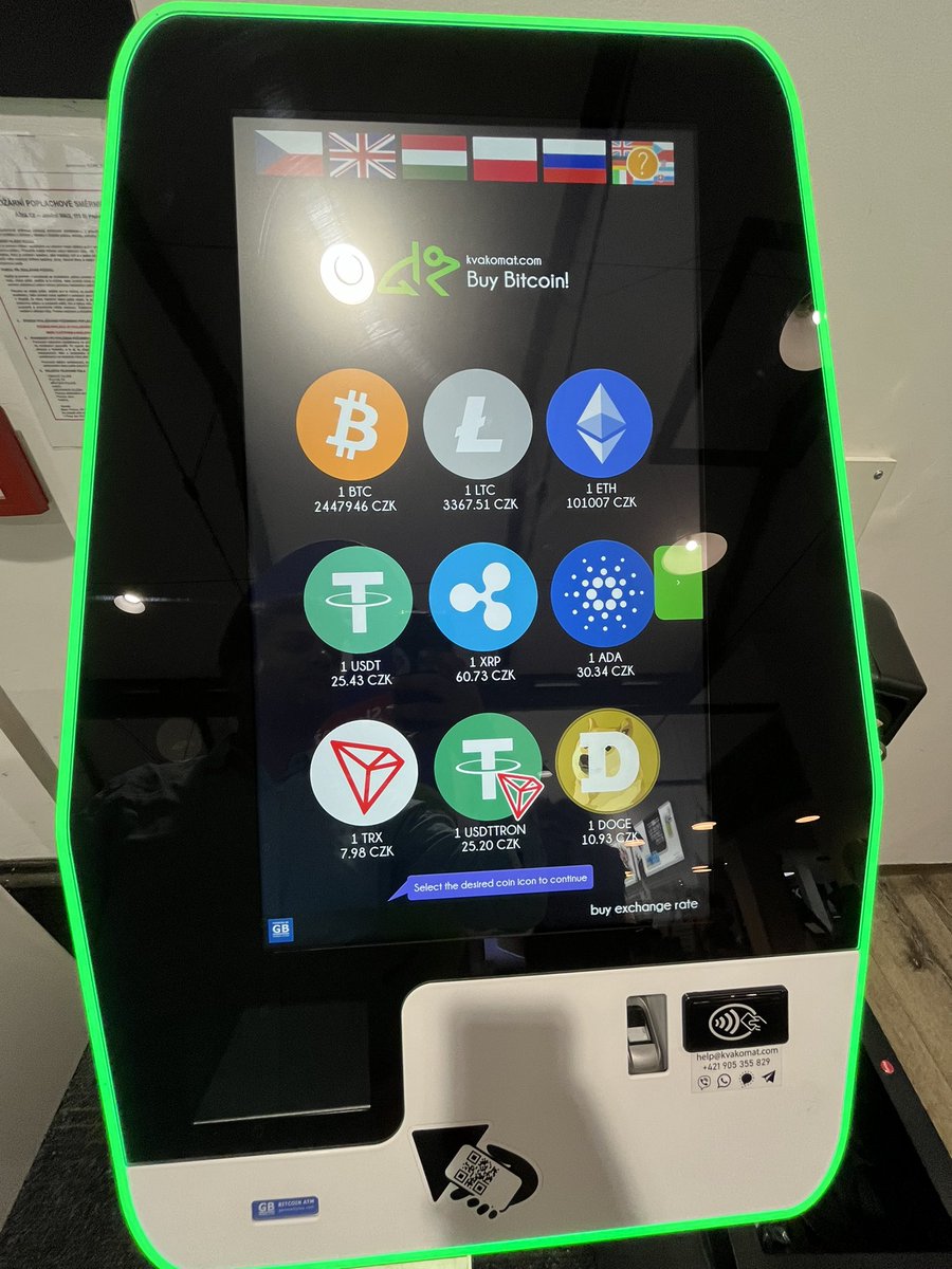 parmarthmori's tweet photo. The Crypto ATM Revolution: Transforming Global Finance ๐ฆ
#DigitalATM #DigitalWallet #BlockChain #USDT #tither #ethrium #polygon #bitcoin #crypto #tokens #pmcommu #pm https://t.co/dAnslEW9fB