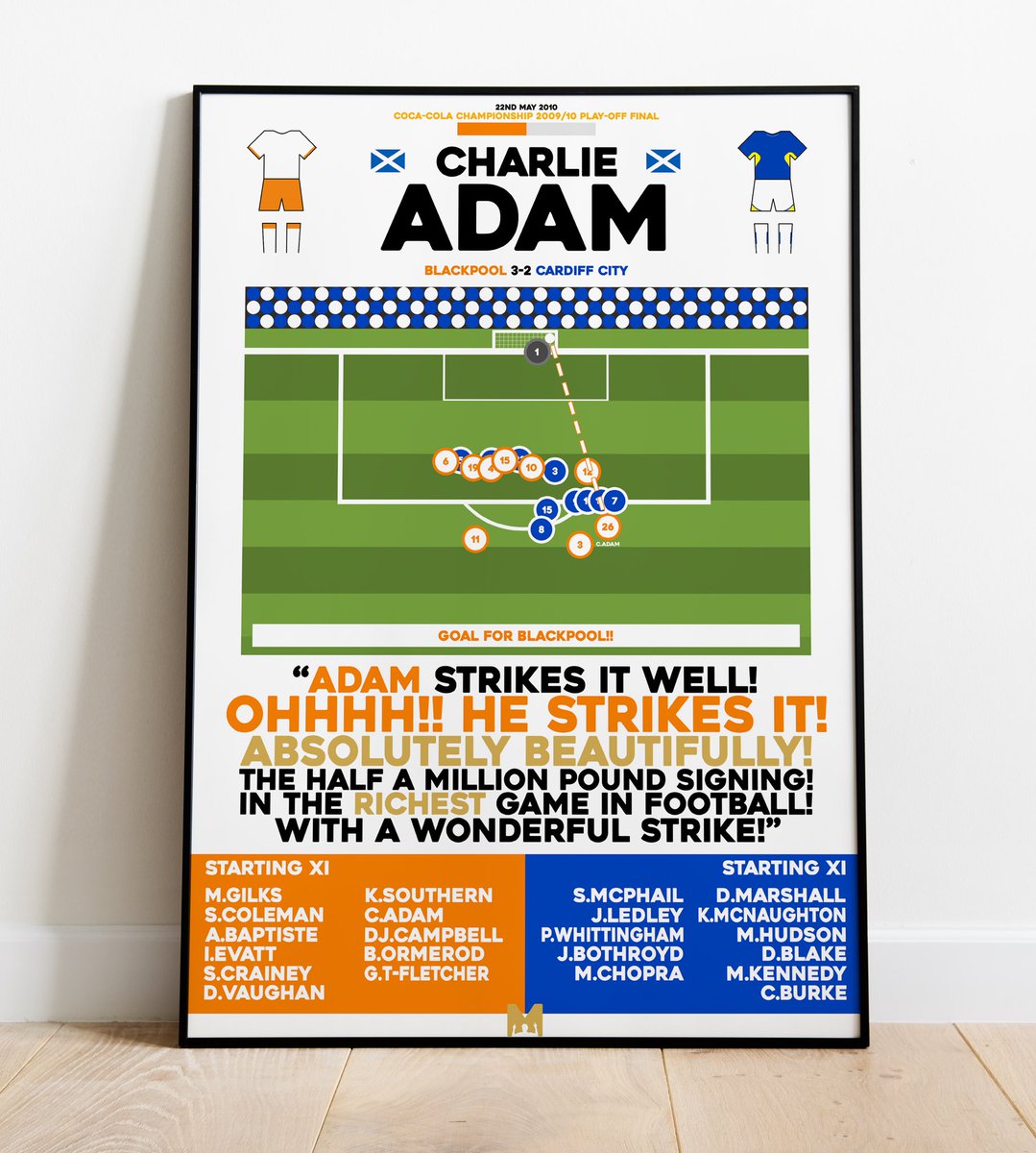 NotOrangePod's tweet photo. 🎉 BLACKPOOLPRINT GIVEAWAY! 

🎄We’ve teamed up with @MezzalaDesigns to giveaway any of their Blackpool Framed Prints for Xmas!🍊

To enter: 

➡️Follow @NotOrangePod &amp; @MezzalaDesigns 
🔄RT this post 
🏷️Tag a Friend

#UTMP #BlackpoolFC https://t.co/6R40hPfd82