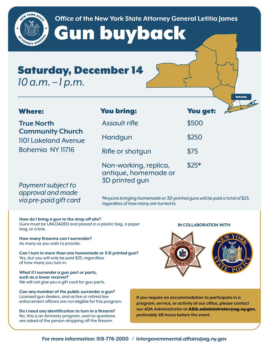 NY AG James tweet media