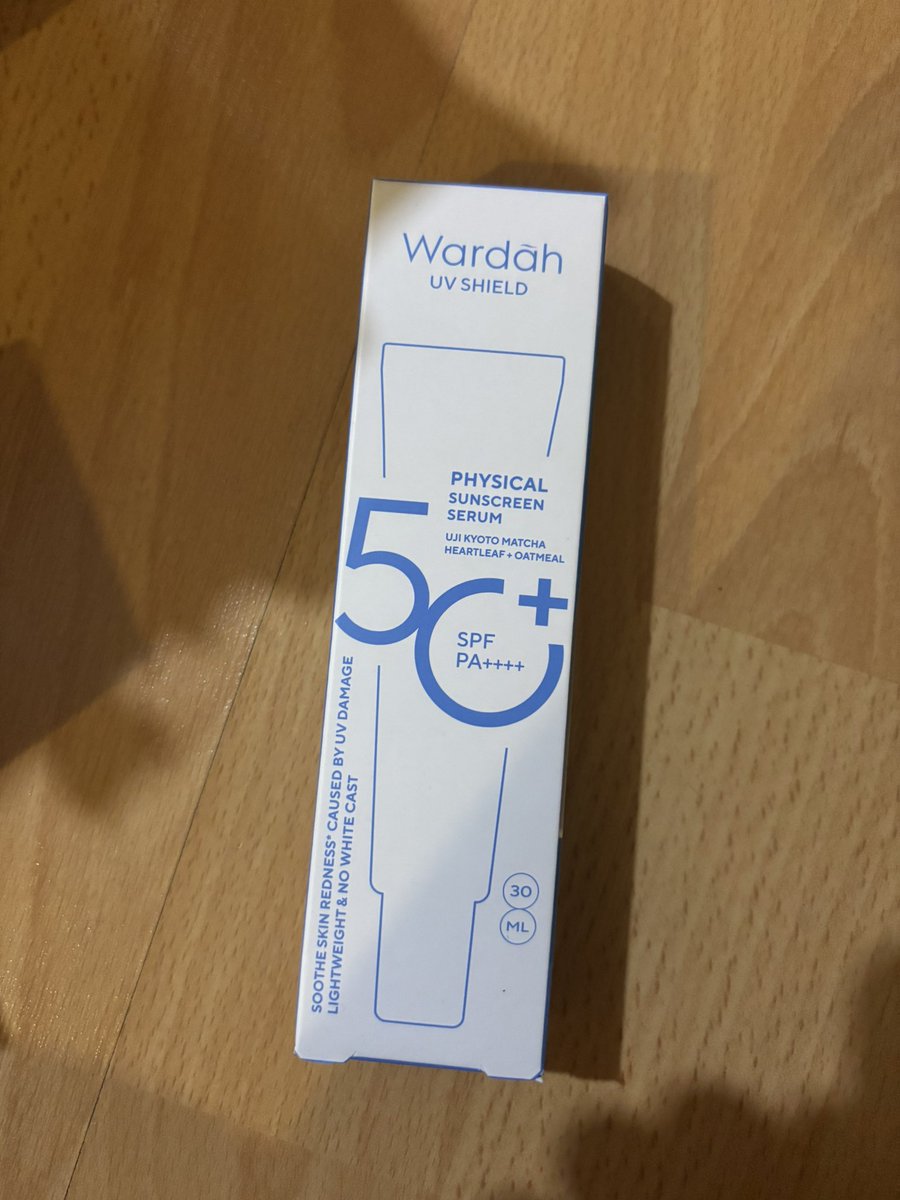 tementuyulputih's tweet photo. Wts / sell 

BRAND NEW
Wardah UV Shield Physical Sunscreen SPF 50

Price: 60k // boleh nego https://t.co/Nkj8PVmMSZ