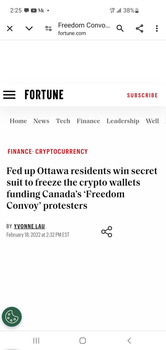 BarelyBook's tweet photo. @UnacceptableN @PolySporn Crypto was literally created by NSA. Do some research.
https://t.co/9QX1VqbA0T
You also seem to have a bad memory. Tell your lies to the people who had their Crypto wallets seized due to supporting the Truckers Convoy. https://t.co/telJrr8tuX https://t.co/vwrS6n7to1