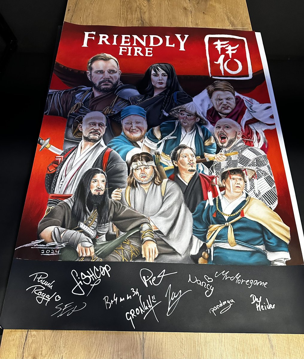 SvenKinader's tweet image. Die Auktion ist beendet.
Das Bild wurde ersteigert für großartige € 2.600,- 🔥
Noch ein bisschen was für den FF Spendentopf. 🙂
Es ist mir jedes Jahr eine Ehre.
@friendlyfireexe