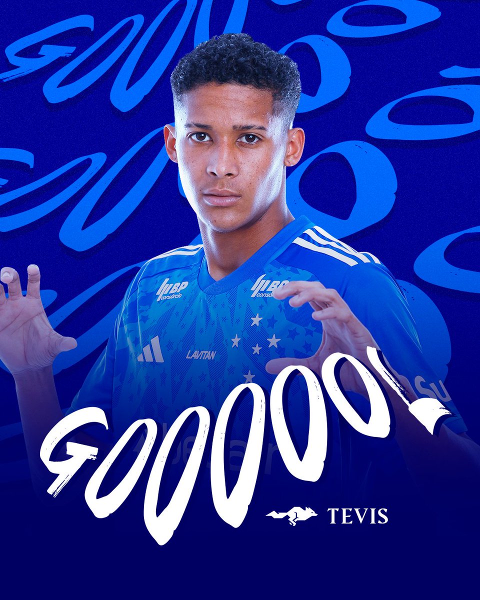 Cruzeiro's tweet photo. 𝗚𝗢𝗢𝗢𝗢𝗢𝗢𝗢𝗢𝗢𝗢𝗢𝗢𝗢𝗢𝗢𝗢𝗢𝗢𝗢𝗟𝗟𝗟 DO CRIA!!!! Tevis marca seu primeiro gol pelo Cruzeiro!!!
🔷 #JUVxCRU | 0-1 | #SouCruzeiroTradição https://t.co/JOMLmfY0Dx