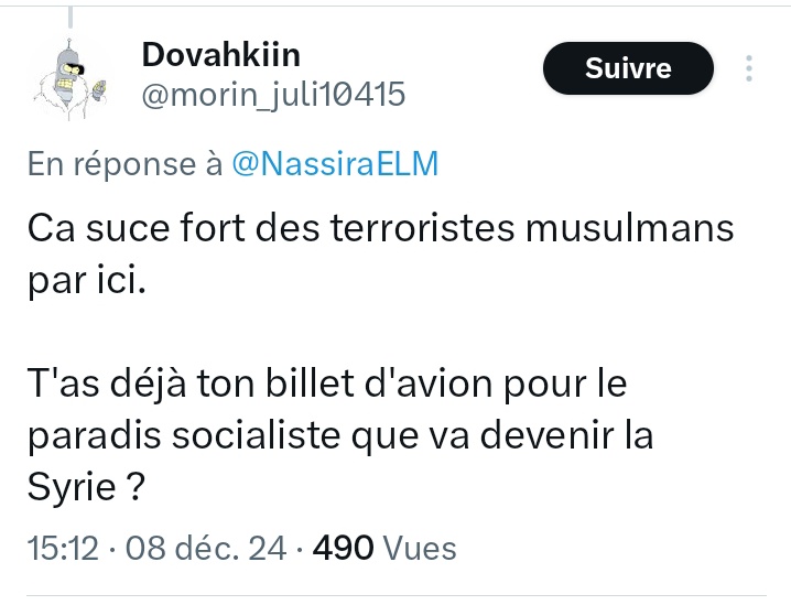 Nassira El Moaddem tweet media