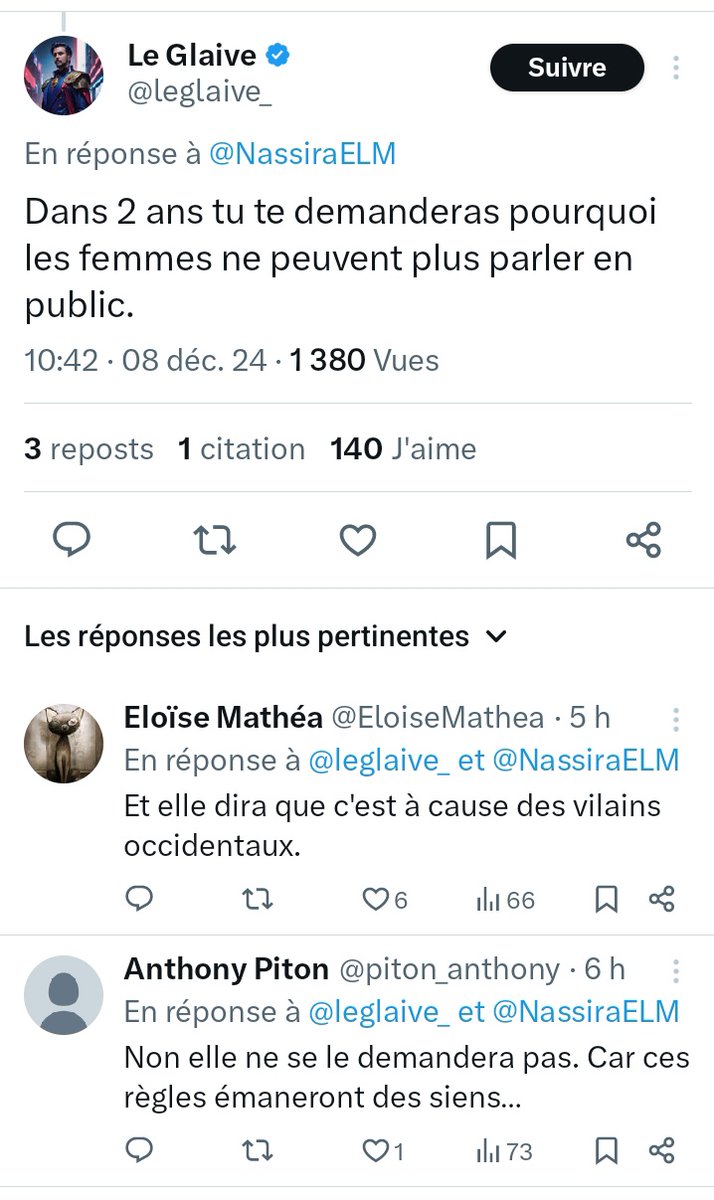 Nassira El Moaddem tweet media