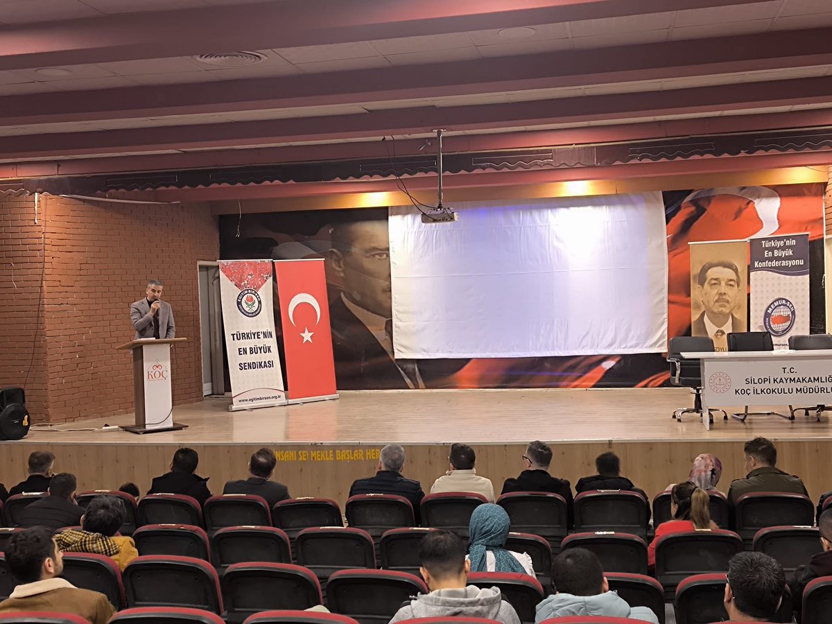 📍SİLOPİ
İŞ YERİ SENDİKA TEMSİLCİLERİ TOPLANTIMIZ 

Cesareti sermayesi, inancı iradesi, idealleri enerjisi olan bir teşkilat olarak “Şanlı bir tarih, kararlı, soylu bir mücadeledir, hikâyemiz.

Türkiye’nin entelektüel birikimi, yeni ve büyük Türkiye’nin, adil bir dünyanın