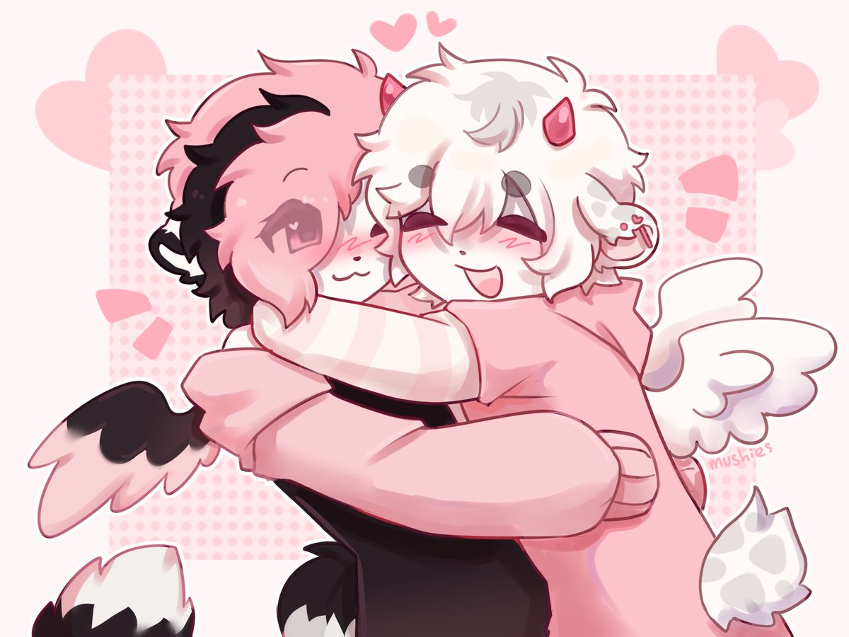 mush1es_'s tweet image. Art trade !