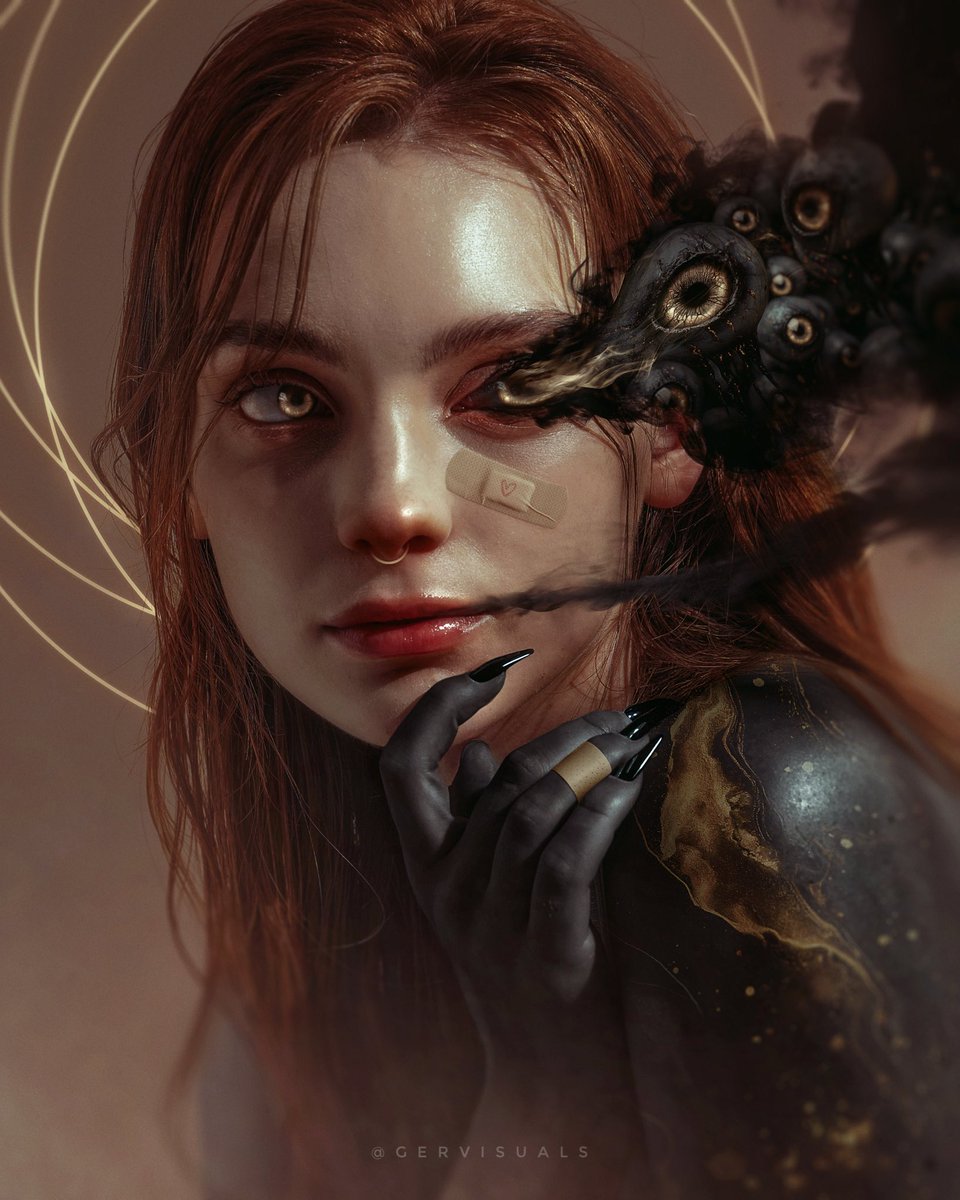 Oracle 👁️.
Portrait edit made in <a href="/Photoshop/">Adobe Photoshop</a>
