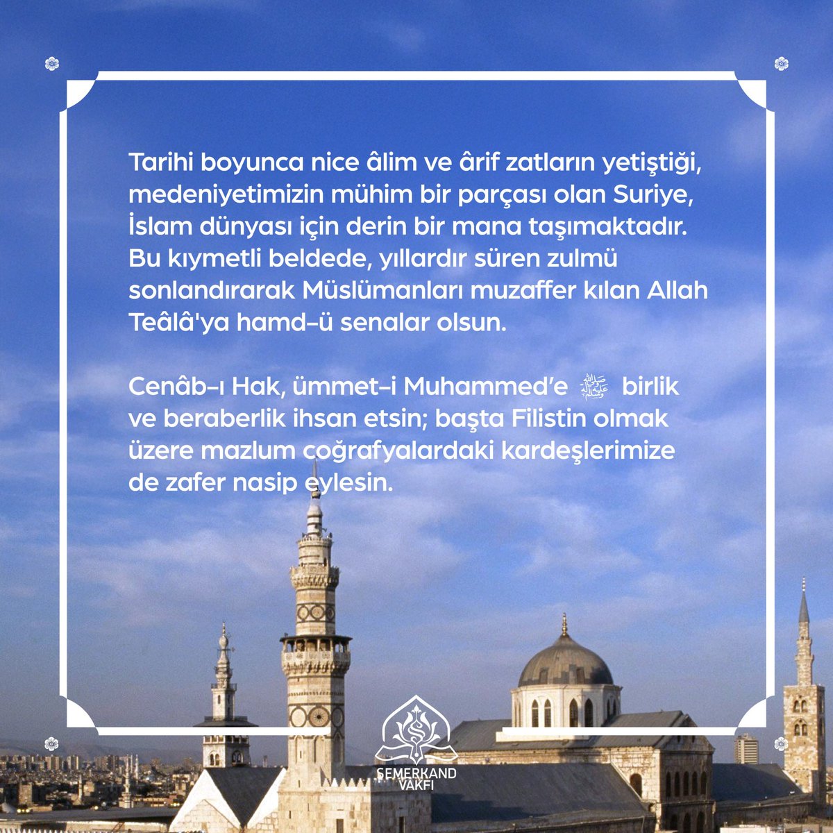 Semerkandvakfi's tweet photo. https://t.co/Oq940aKT6i