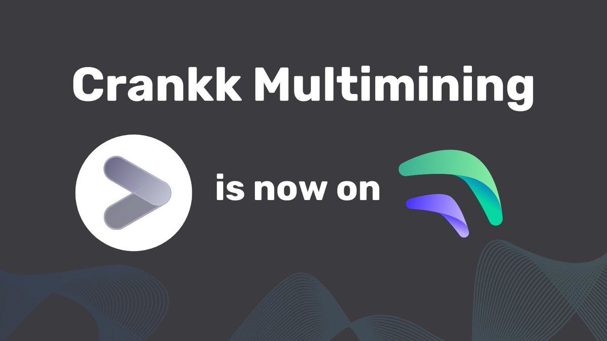 crankk_io's tweet image. Crankk added @BitpingApp to the One-Click Multimining Solution!

How to participate:
1.Like this post ❤️
2.Retweet 🔁
3.Quote the individual post from the thread with the following hashtags: #crankk #bitping #Multimining