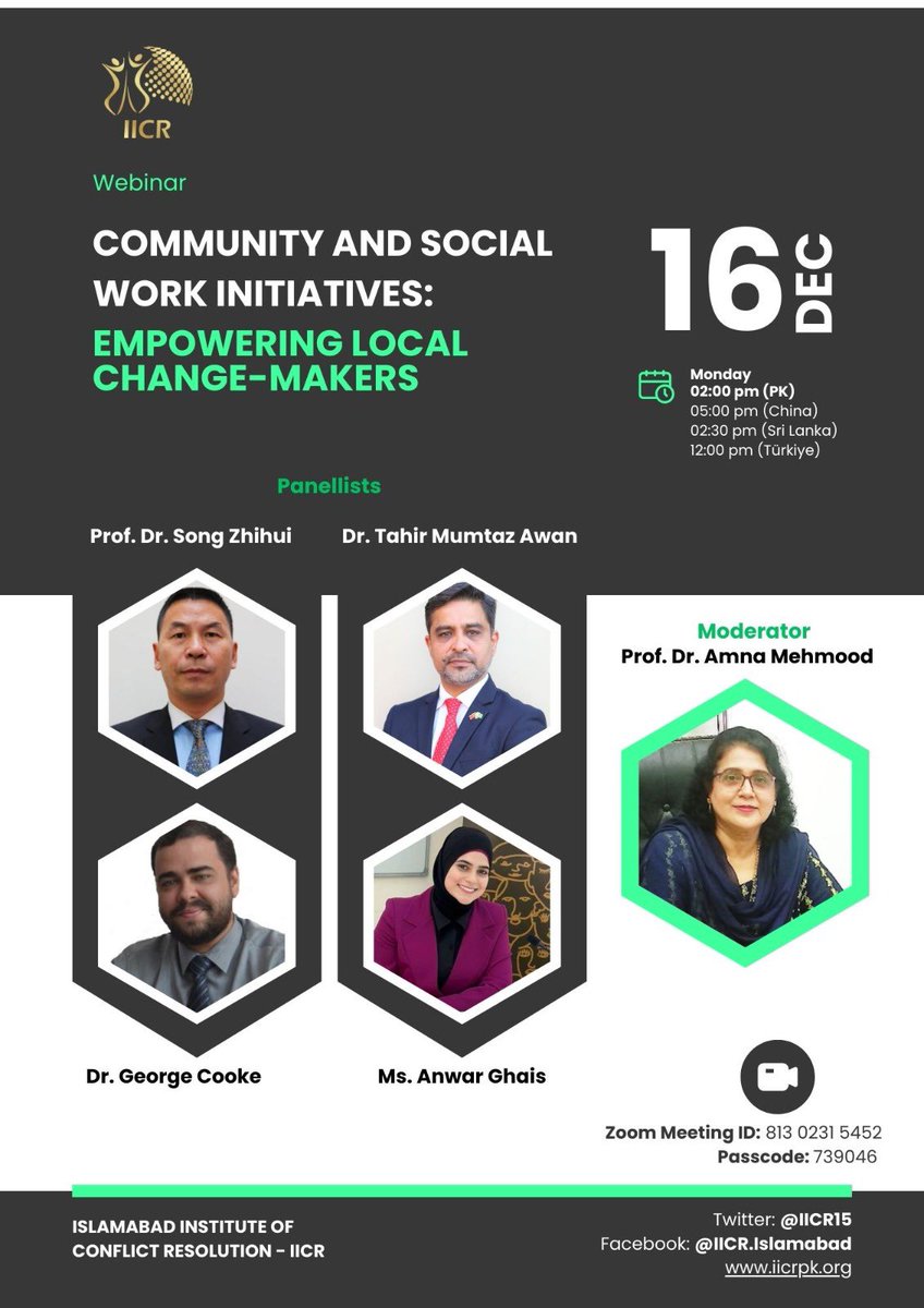 Join us for a webinar focused on community &amp; social work initiatives! We're bringing together key stakeholders to highlight successful projects, share best practices, and foster collaboration among NGOs, social workers, activists, and community leaders. #SocialDevelopment