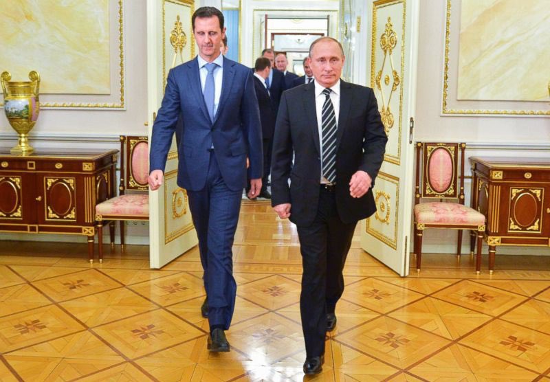 Bashar al-Assad and his family are in Moscow, Russia and have been granted asylum.