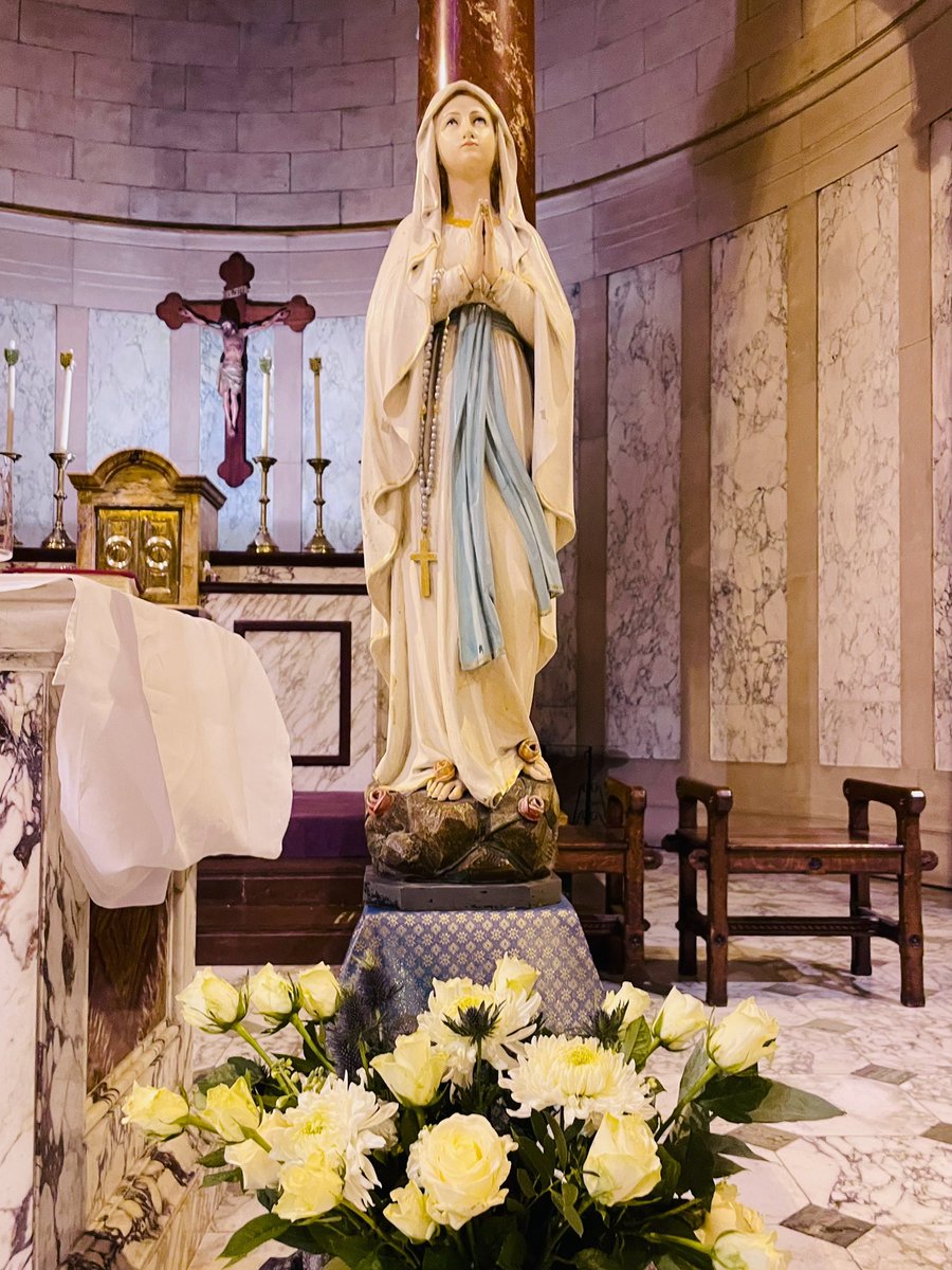 Thank you to everyone who braved the weather to attend our pilgrimage Mass this afternoon. We send congratulations to Bishop John who celebrated Mass for us on the tenth anniversary of his installation as our bishop. Thanks also to our wonderful music ministry! #salfordcalling