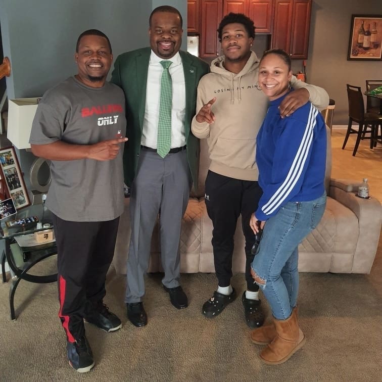 Ced1Hundred's tweet image. We Went From @cobieh10 Getting Recruited By @CoachHuff To Winning @SunBeltFB #Championship With Him. We #TrustedTheProcess. Thanks Coach.