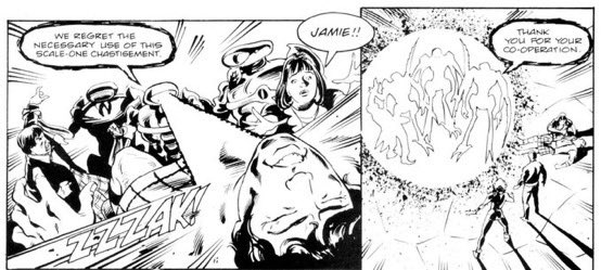 Jamie McCrimmon says a slur and gets cancelled. (1995)

[submitted by <a href="/LegoK_9/">LegoK9</a>]