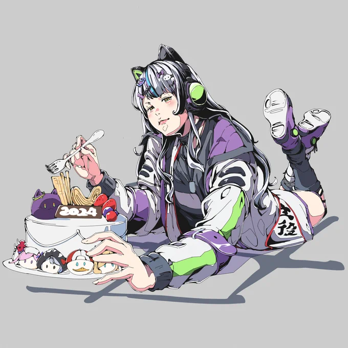 紫咲シオンちゃん!誕生日おめでとうございます☆#シオンの書物 