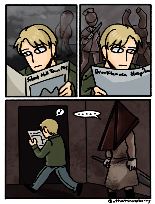 everyone's always talking about the "horrors" of silent hill, but i haven't seen a single one? 🤔 #silenthill 