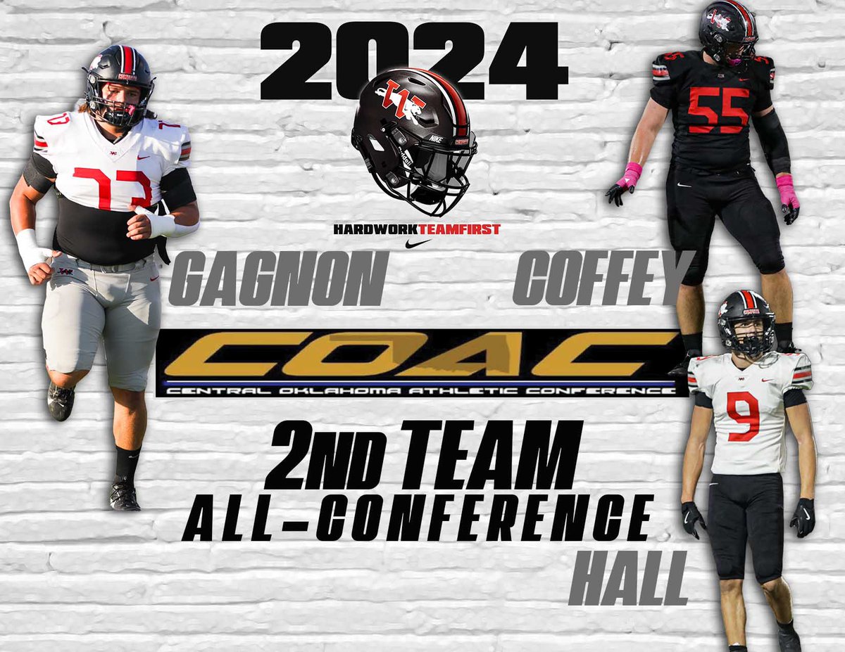 westmoorejagsfb's tweet photo. Congrats to all our COAC All-Conference Players!
#hardwork #teamfirst https://t.co/JF7RT29nau