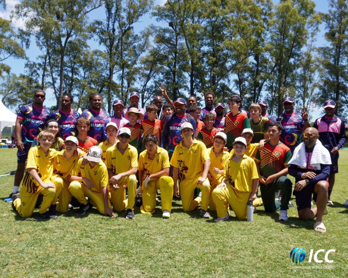 iccamericas's tweet photo. Some local juniors 🇦🇷 took the opportunity and shared some time with the National Teams of Bermuda and Panama 👏👏👏 https://t.co/okS63MnMvr