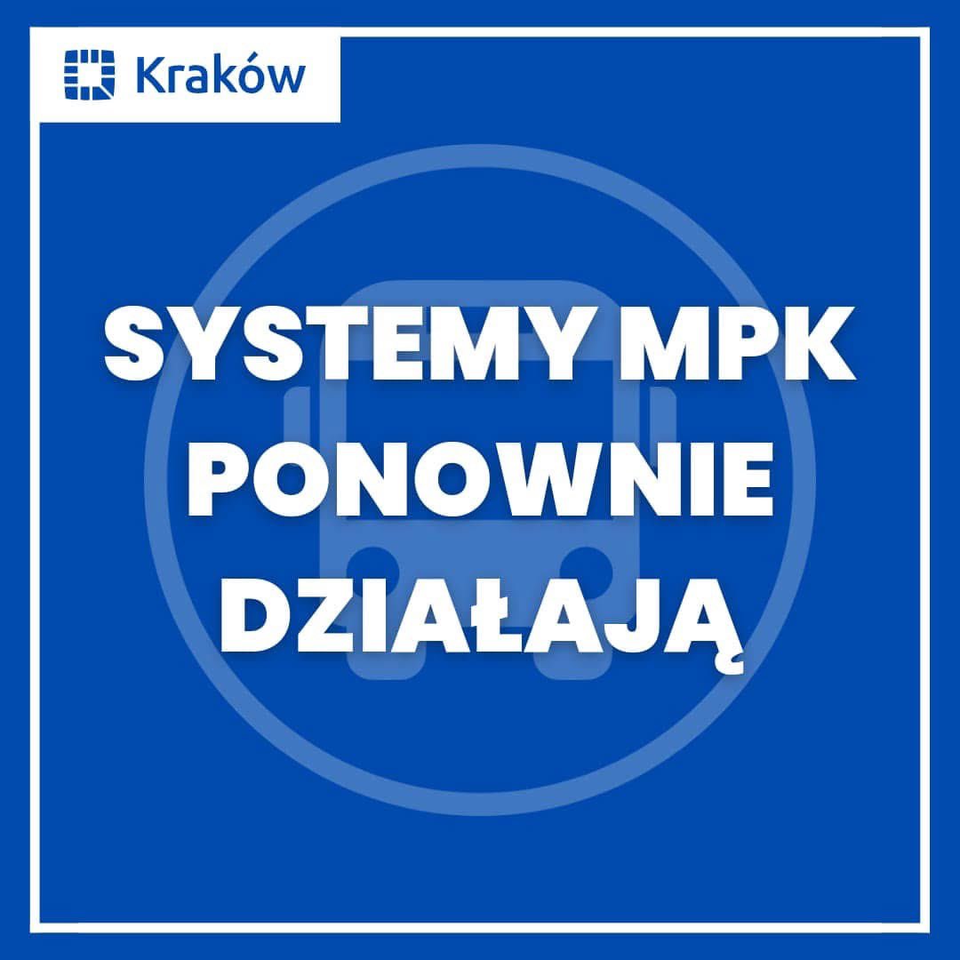 Miszalski_'s tweet photo. Mamy dobre informacje dla pasażerów! W tej chwili zostały uruchomione aplikacje mobilne do zakupu biletów okresowych mKKM i mKK. Można w nich już nabywać wszystkie rodzaje biletów okresowych zarówno ze zniżką mieszkańca jak i metropolitalne. Pasażerowie mogą także okazywać bilety w aplikacjach podczas kontroli. Jednocześnie informuję, że system może nie generować jeszcze potwierdzeń mailowych po zakupie biletów w mKKM i mKK dla niektórych domen pocztowych. Brak takiego potwierdzenia nie wpływa na cały proces zakupu. Warto jednak upewnić się, że zakupiony bilet widzimy w aplikacjach.

Prace nad przywróceniem tych aplikacji eksperci rozpoczęli bezzwłocznie po zakończeniu działań i zabezpieczeniu wszystkich dowodów przez służby zajmujące się cyberprzestępczością. Dzięki nieprzerwanej pracy w zakresie weryfikacji i testów możliwe było uruchomienie tych aplikacji już dzisiaj. Zależało nam na tym, aby zrobić to jak najszybciej, ale cały czas zdajemy sobie sprawę, że cyberprzestępcy mogą planować kolejne ataki. Dlatego będziemy obserwować wszystkie systemy.

Przywrócenie systemów informatycznych odpowiedzialnych za funkcjonowanie aplikacji mobilnych mKKM i mKK to efekt pracy informatyków MPK, pracowników Centrum Obsługi Informatycznej UMK, informatyków firm zewnętrznych oraz służb Ministerstwa Cyfryzacji, w tym NASK. To było wielkie wyzwanie, bo celem międzynarodowej grupy cyberprzestępców powiązanych ze Wschodem, było całkowite zniszczenie wszystkich systemów informatycznych MPK w Krakowie. Bardzo dziękuję wszystkim, którzy pomagali w tej sprawie.

Naszym pasażerom dziękujemy za zrozumienie i cierpliwość, chcemy także przeprosić za wszystkie niedogodności.

Po całkowitym zakończeniu prac przeprowadzimy także audyt wszelkich czynności, które miały miejsce po ataku, żeby zweryfikować czy coś możemy poprawić w procedurach bezpieczeństwa w momentach kryzysowych. To zdobyte doświadczenie zaprocentuje jeszcze lepszym przygotowanie w razie podobnych ataków w przyszłości.