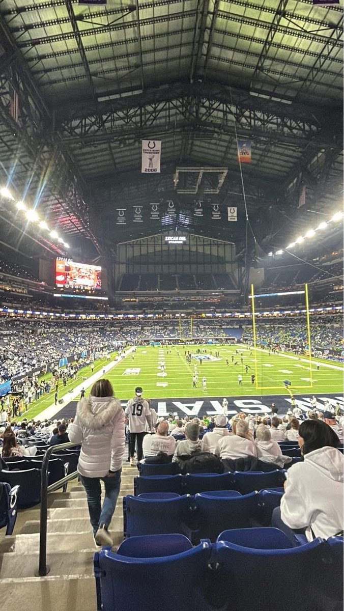 TrevorMartin95's tweet photo. Spent the last 9 weeks going to high school football games around the state. Decided to treat myself and make the 9 hour drive to and from Indy for the Big 10 Championship this weekend. College football atmosphere is unmatched. Will definitely be doing this again. https://t.co/6wuXmIJ5Fa